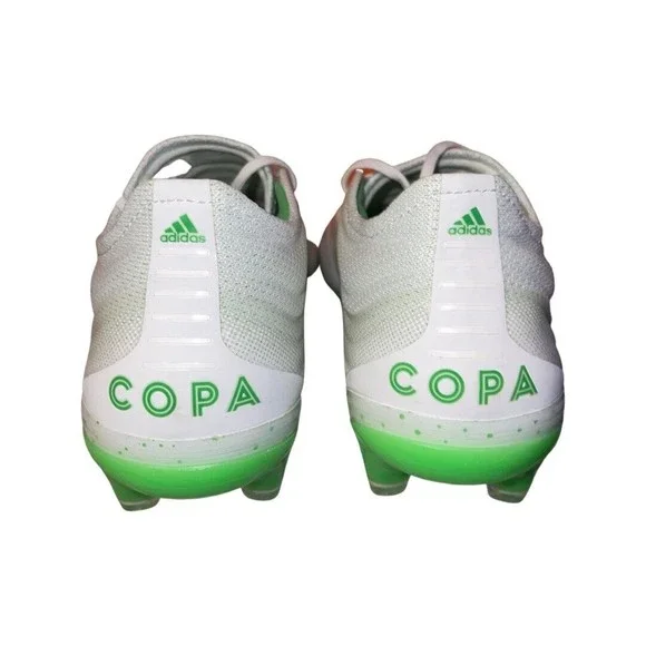 Adidas Copa 19.1 Fg Men's Soccer Cleats New White/Green Size 7 BB9186